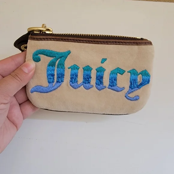 Y2K Juicy Couture Velour Wristlet - Picture 2 of 4
